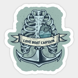 Love Boat Captain Sticker